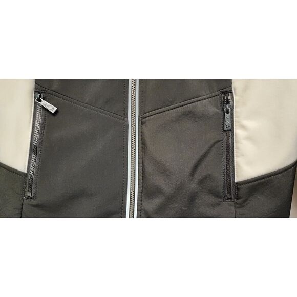 Sporto Long Sleeve Womens Colorblock Back/Ivory Jacket Size XL - Picture 7 of 7